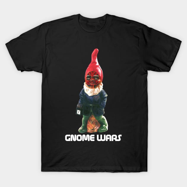 Gnome Wars T-Shirt by WonderWebb